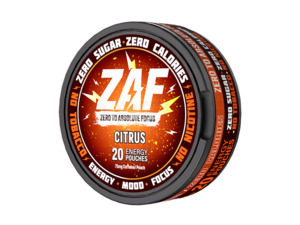 Energy Pouches: ZAF Caffeine Pouches - Citrus