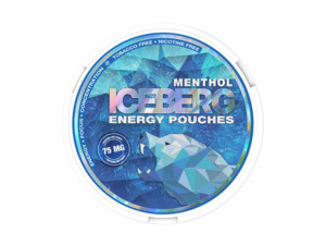 Energy Pouches: ICEBERG Energy Pouches - Menthol