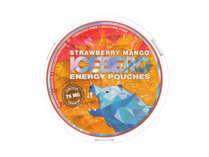 Energy Pouches: ICEBERG Energy Pouches - Strawberry Mango