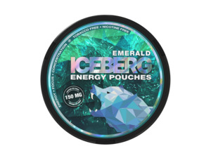 Energy Pouches: ICEBERG Energy Pouches - Emerald