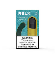 Relx Infinity Pod: RELX Infinity Green Zest Tobacco Pod