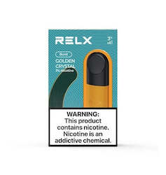 Relx Infinity Pod: RELX Infinity Golden Crystal Pod