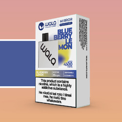 WALA Mirror Blueberry Lemon Disposable Vape