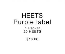 Heated Tobacco Sticks: IQOS HEETS Purple Label 1 Pack