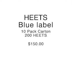 Heated Tobacco Sticks: IQOS HEETS Blue Label 10 Pack Carton