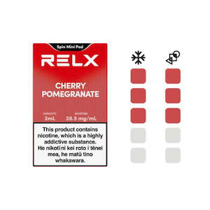 RELX Spin Vape Pod Cherry Pomegranate