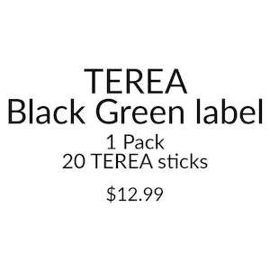 Terea Iqos Iluma Tobacco Sticks: IQOS TEREA Black Green Label 1 Pack
