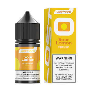 New Arrivals: Lost Vape E-Liquid Sour Lemon
