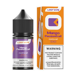 New Arrivals: Lost Vape E-Liquid Mango Passionfruit