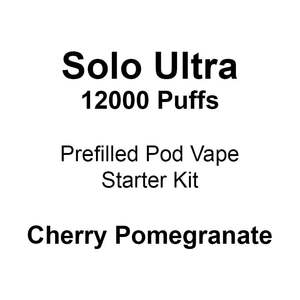 Solo Ultra Vape Kits: Solo Ultra Vape Kit Cherry Pomegranate