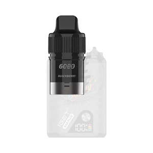 Closed Pod System: IGET Bar Plus Pre-filled Pod - Blackberry 6000 Puffs 20mg/ml