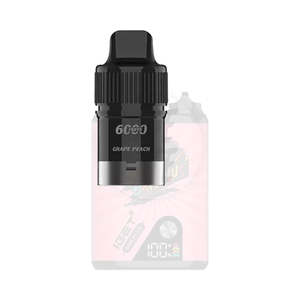 Closed Pod System: IGET Bar Plus Pre-filled Pod - Grape Peach 6000 Puffs 20mg/ml