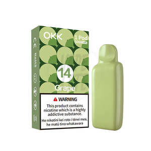 Okk Reusable: OKK Cross Pod - No.14 Grape 28.5mg/ml