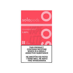 Solo Pods: solo Pods 2-Pack - Strawberry Mint 2.85% Nic