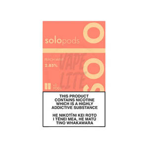 Solo Pods: solo Pods 2-Pack - Peach Mint 2.85% Nic