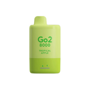 Disposables: Go2 8000 Disposable Tropical Apple 35mg/mL