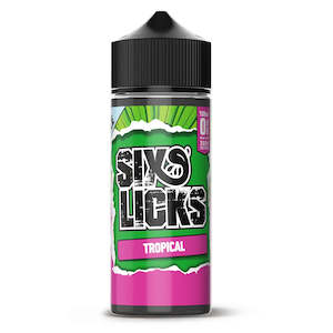 SIX LICKS - Tropical 100ml