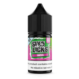 Six Licks: SIX LICKS Salts - Tropical 30ml
