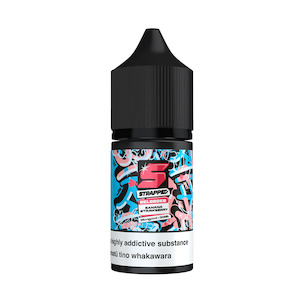 New Arrivals: STRAPPED RELOADED Salts - Banana Strawberry (Bubblegum Drumstick) 30ml