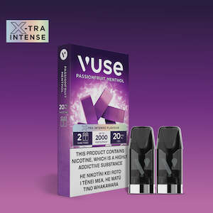 Vuse: Vuse Pods Passionfruit menthol 1.8% (Xtra Intense)