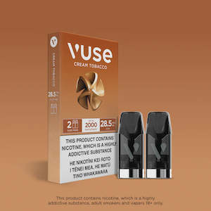 Vuse: Vuse Pods Cream Tobacco 2.5%