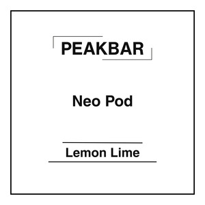 Peakbar Neo Pod Lemon Lime - Vapemart