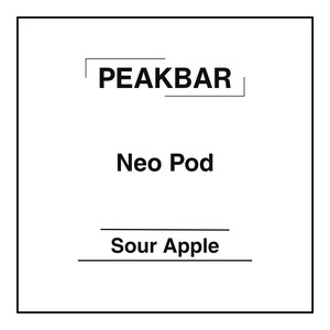 Products: Peakbar Neo Pod Sour Apple - Vapemart