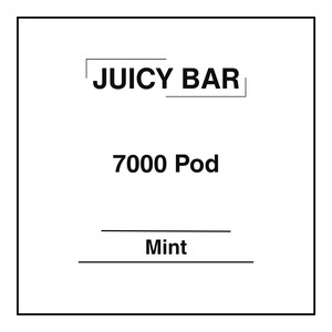 Products: Juicy Bar 7000 Pod Mint - Vapemart