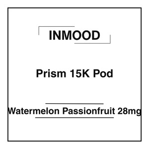 Products: Inmood Prism 15K Pod Watermelon Passionfruit 28mg - Vapemart