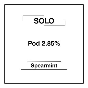 Products: Solo Pods 2.85% - Spearmint - Vapemart