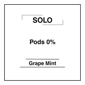 Solo Pods 0% - Grape Mint - Vapemart