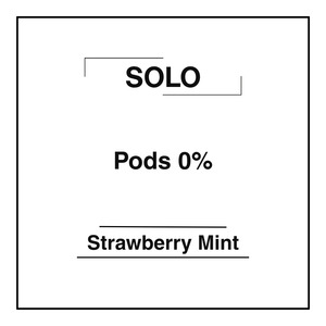 Products: Solo Pods 0% - Strawberry Mint - Vapemart