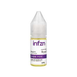Infzn: INFZN Grape Mint E-Liquid