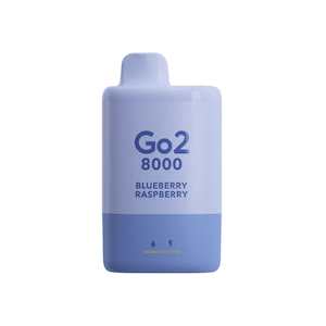 Disposable Vapes: Go2 8000 Disposable - Blueberry Raspberry