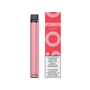 Solo Strawberry Mint Disposable Vape