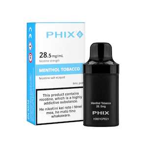 Phix 6 Pods: PHIX 6 Menthol Tobacco Pod