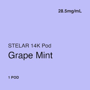 STELAR 14K Pod - Grape Mint