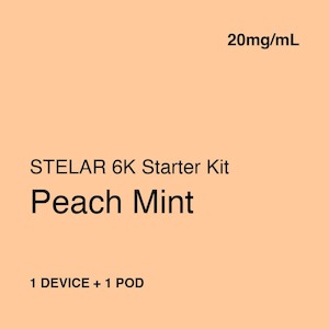 Stelar 14k Starter Kits: STELAR 6K Starter Kit – Peach Mint