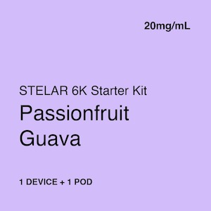 Stelar 14k Starter Kits: STELAR 6K Starter Kit – Passionfruit Guava