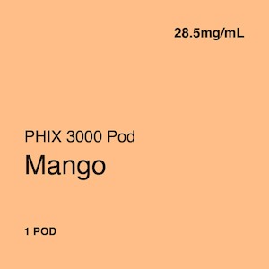 Phix 3000 Pods: PHIX 3000 Pod - Mango