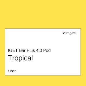 IGET Bar Plus 4.0 Tropical
