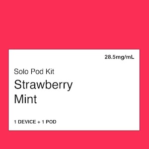 Solo Pod Kit - Strawberry Mint