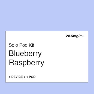 Solo Pod Kit - Blueberry Raspberry