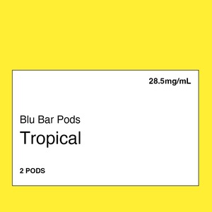 Blu Bar Pods: Blu Bar Pods – Tropical (2-pack)
