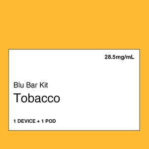 Blu Bar Kit – Tobacco