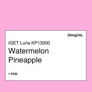 IGET LUNA KP 13000 Pod - Watermelon Pineapple