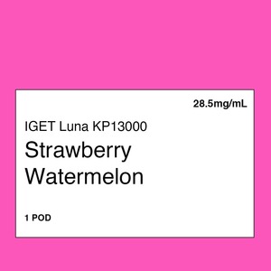 IGET LUNA KP 13000 Pod - Strawberry Watermelon