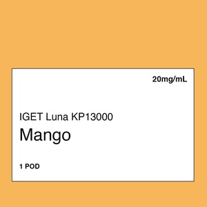 IGET LUNA KP 13000 Pod - Mango