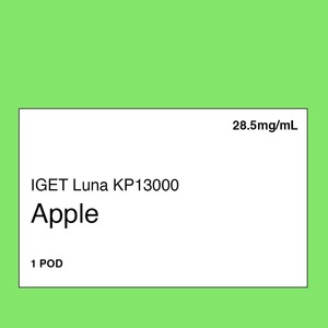 IGET LUNA KP 13000 Pod - Apple