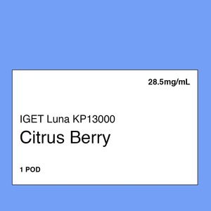 IGET LUNA KP 13000 Pod - Citrus Berry